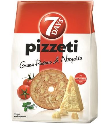 Pizzeti Grana Padano και Ντομάτα 7 Days (80 g)