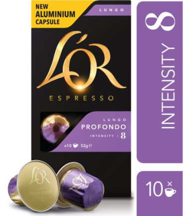 Espresso κάψουλες lungo Profondo Lοr (10x5,2g)