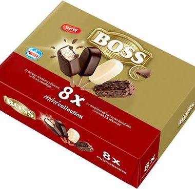 Ξυλάκι παγωτό mini collection Boss (8x50ml)