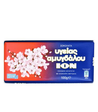 Σοκολάτα υγείας με αμύγδαλο Ίον (100gr)