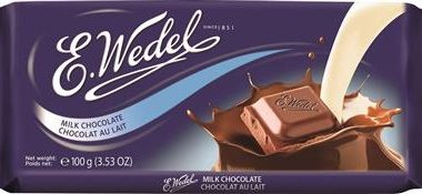 Σοκολάτα γάλακτος Wedel (100gr)