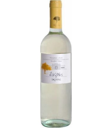 Κρασί λευκό ξηρό Σκούρα Άκρες (750ml)