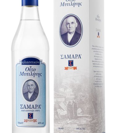 Ούζο μπλε Μυτιλήνης Σαμαρά (700ml)