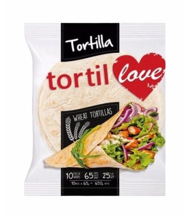 Τορτίγιες σίτου Tortillove (6x25cm)