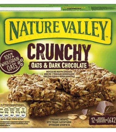 Τραγανοί Ράβδοι Musli με Σοκολάτα Nature Valley (6x42gr)