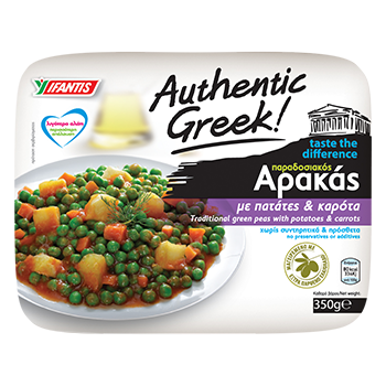 Αρακάς με πατάτες & καρότα κατεψυγμένα (350γρ)