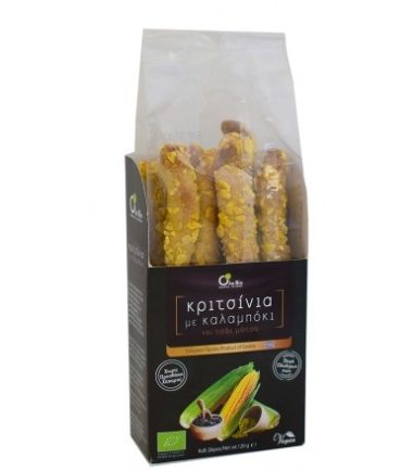 Κριτσίνια με καλαμπόκι μάτσα Bio (120gr)