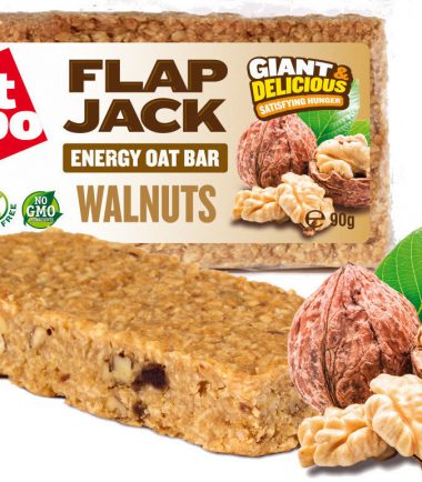 Flapjack bar FitSpo Walnut 90gr