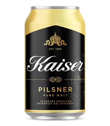 Μπύρα κουτί Kaiser (330ml)