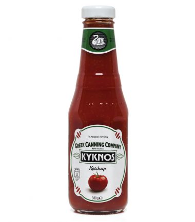 Κetchup regular Χωρίς Γλουτένη Κύκνος (330gr)
