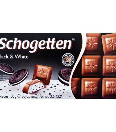 Σοκολάτα black & white Schogetten (100gr)