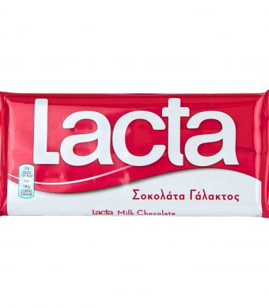 Σοκολάτα γάλακτος Lacta (85gr)