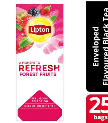Μαύρο τσάι φρούτα του δάσους Lipton (25φακελάκια)