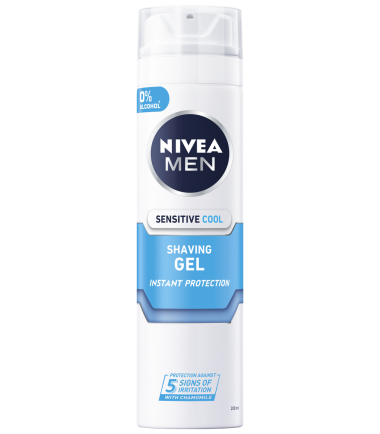 Gel ξυρίσματος για ευαίσθητες επιδερμίδες for men Nivea (200ml)