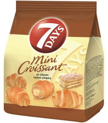 Κρουασάν μίνι μιλφέιγ 7 days (107gr)