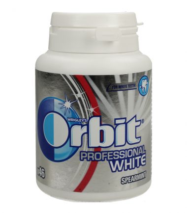 Τσίχλα Profesional white Orbit (64gr)
