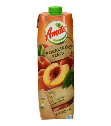 Χυμός ροδάκινο Amita (1L)