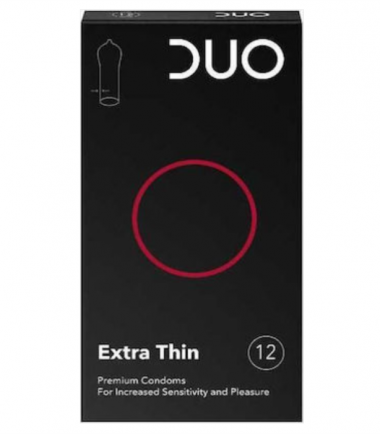 Προφυλακτικά extra thin Duo (12τεμ)