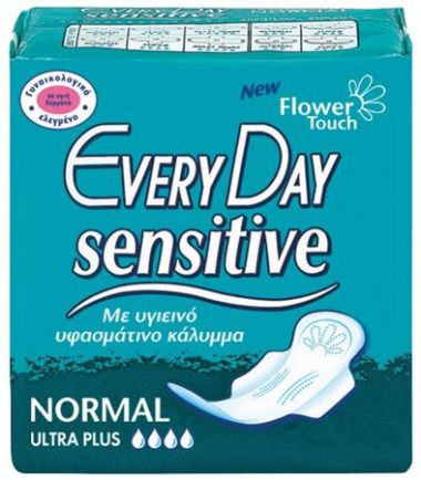 Σερβιέτες Sensitive Ultra Plus Normal Everyday (10τεμ)