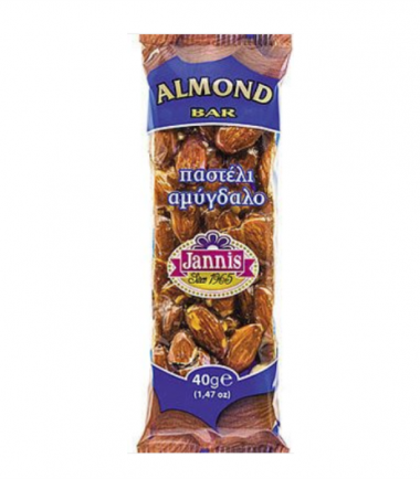 Παστέλι με Αμύγδαλο Jannis (40gr)