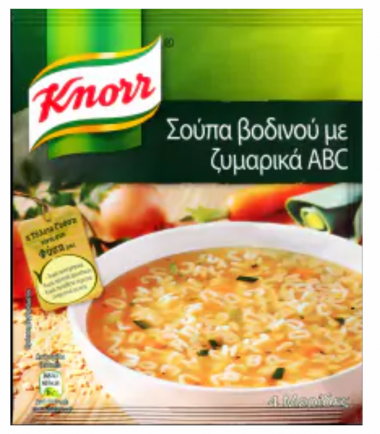 Παιδική σούπα βοδινό Knorr (80γρ)