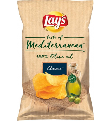 Πατατάκια mediterranean salted (100gr) -0,30€