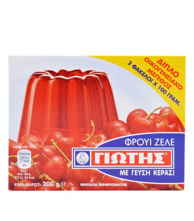 Φρουί Ζελέ Κεράσι Οικογενειακή Συσκευασία Γιώτης (200gr)