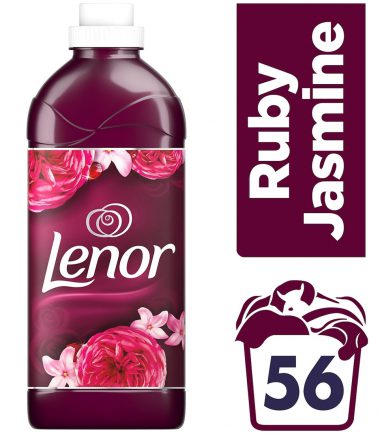 Συμπυκνωμένο μαλακτικό Ruby Jasmine Lenor (56 μεζ)