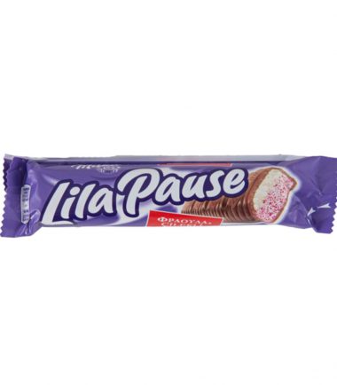 Σοκολάτα φράουλα Lila Pause (34gr)