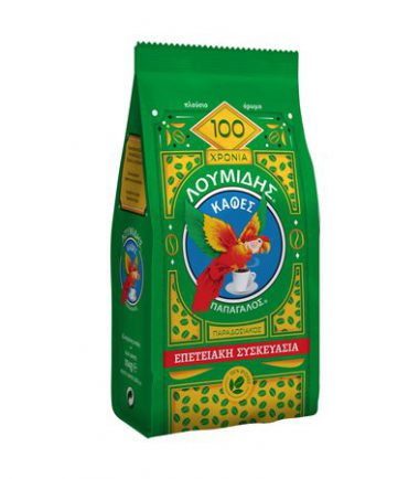 Ελληνικός καφές classic Παπαγάλος Λουμίδη (194gr)