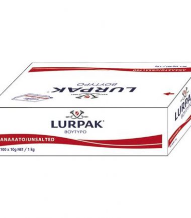 Βούτυρο σε μερίδες Lurpak (100x10gr)