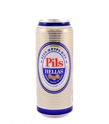 Μπύρα κουτί Pils Hellas (500ml)