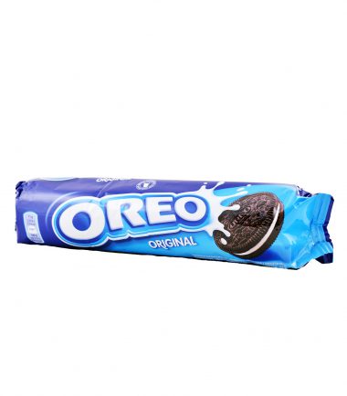 Μπισκότα γεμιστά με βανίλια Oreo (154gr)