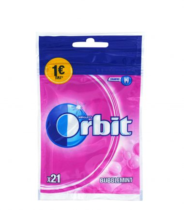 Τσίχλα σε σακουλάκι Bubblemint Orbit (29gr)