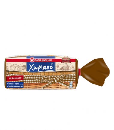 Ψωμί για Τόστ "Γεύση2" Χωριανό Πολύσπορο Παπαδοπούλου (540gr)