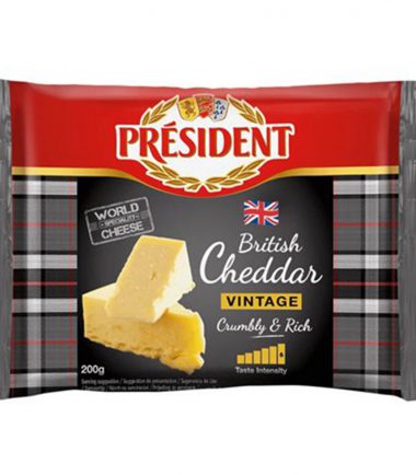Vintage british cheddar President (200gr)