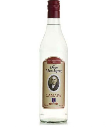 Ούζο κόκκινο Μυτιλήνης Σαμαρά (700ml)