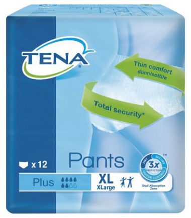 Πάνες ενηλίκων XL Tena Pants Plus (12 τεμ)