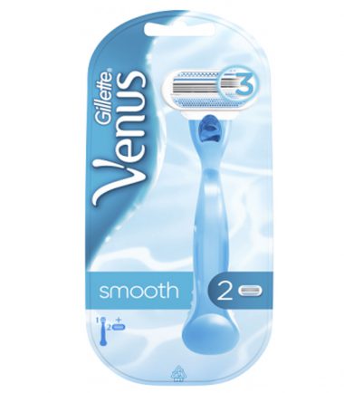 Γυναικεία ξυριστική μηχανή με δύο ανταλλακτικά Venus Gillette