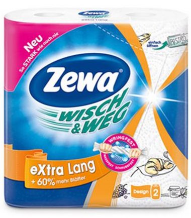 Χαρτί Κουζίνας W&W XL Zewa (2τεμ)