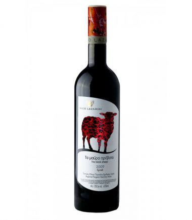 Κρασί ερυθρό ξηρό Μαύρο πρόβατο Syrah Nico Lazaridi (750ml)