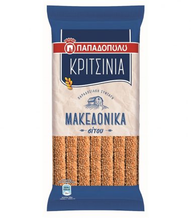 Μακεδονικά κριτσίνια σίτου Παπαδοπούλου (200gr)