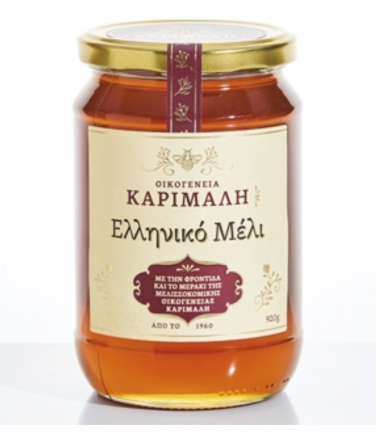 Ελληνικό μέλι Οικογένεια Καρίμαλη (450gr)