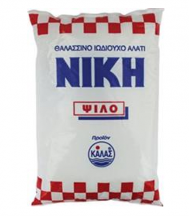 Αλάτι ψιλό σε σακουλάκι Νίκη (500gr)