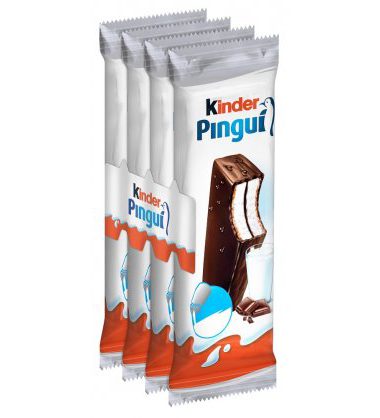 Σοκολατένια κεϊκ Pingui Kinder (4x30gr)