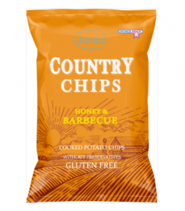 Πατατάκια με μέλι και bbq Country Chips Χωρίς Γλουτένη (150gr)
