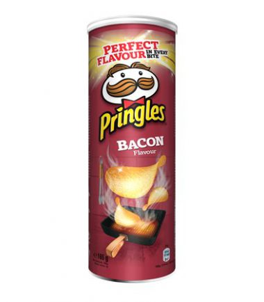 Πατατάκια Bacon Pringles (165g)