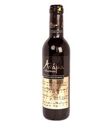 Οίνος ερυθρός γλυκός Ανάμα (375ml)