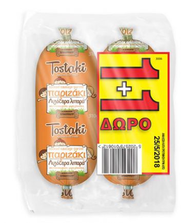 Παριζάκι χωρίς γλουτένη Tostaki Creta (310gr) +1 δώρο