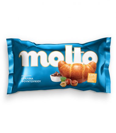 Κρουασάν με γέμιση πραλίνα Molto (110gr)